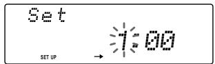 SONY XR-C7220R - Setting the clock - 2