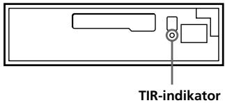 SONY XR-C7220R - TIR-indikator (endast XR-C8220R) - 1