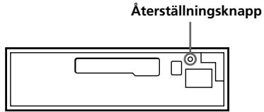 SONY XR-C7220R - Återställa enheten - 1