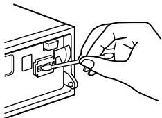 SONY XR-C7220R - Rengöra anslutningar - 1
