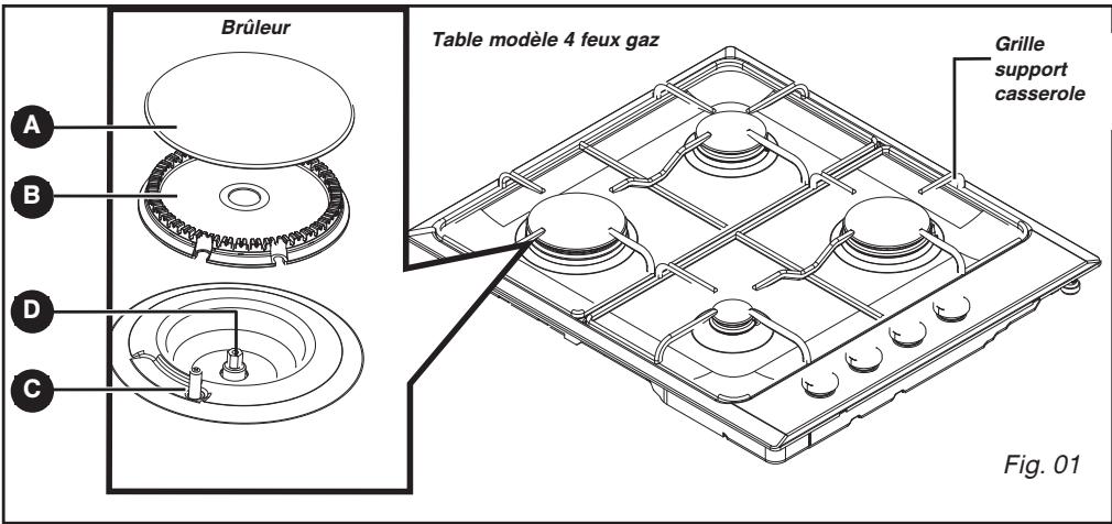 SAUTER SPG4466B - Description de votre TABLE - 1