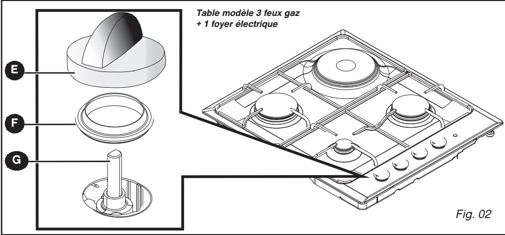 SAUTER SPG4466B - Description de votre TABLE - 2