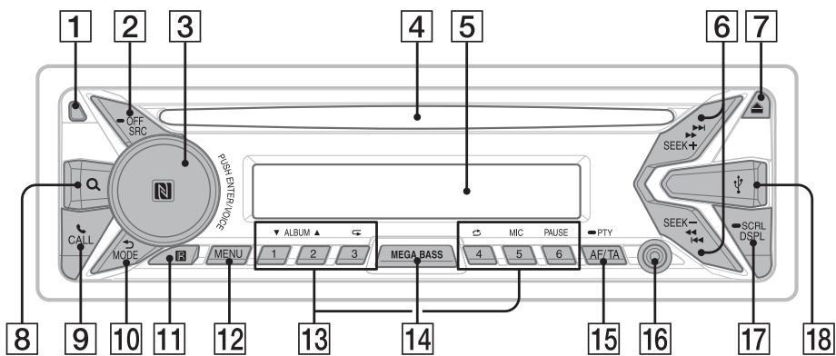 SONY MEX-N5100BT - Appareil principal - 1