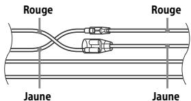 SONY MEX-N5100BT - Quand les positions des cables rouge et jaune sont inversées - 1