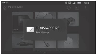 SONY MEX-N5100BT - Aankondiging van diverse informatie met spreakbegeleiding (alleen Android-telefoo) - 1