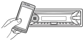 SONY MEX-N5100BT - Connessione di uno smartphone mediate un solo tocco (NFC) - 1