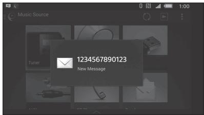 SONY MEX-N5100BT - Messages d'information divers par le guide vocal (telephone Android uniquely) - 1