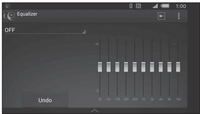 SONY MEX-N5100BT - Geluids- en weergave-instelingenuitvoeren - 1