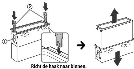 SONY MEX-N5100BT - De beschemende rand en de beugel verwijdersen - 2
