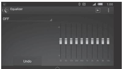 SONY MEX-N5100BT - Réglage des paramètres du son et de l'affichage - 1
