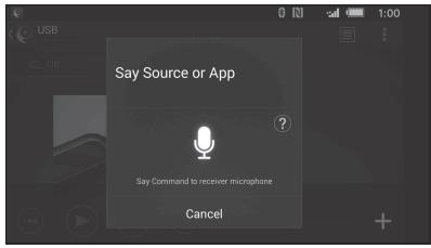 SONY MEX-N5100BT - To activate voice recognition - 1