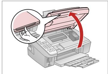 EPSON STYLUS SX515W - Précautions lors de la manipulation des cartouches d'encre - 3