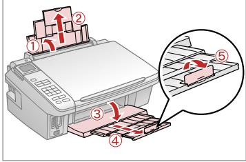 EPSON STYLUS SX515W - Chargement du papier - 1