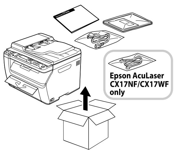 EPSON ACULASER CX17WF - 1