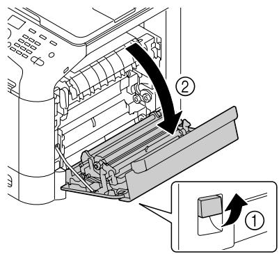 EPSON ACULASER CX37DNF - Suppression d'un bourrage dans le bac 2 - 1