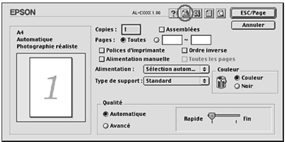EPSON ACULASER C2600 - Pour les utilisateurs de Mac OS 9 - 1
