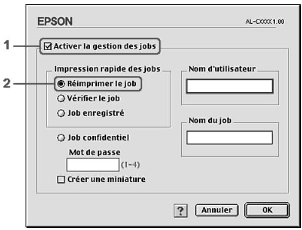 EPSON ACULASER C2600 - Pour les utilisateurs de Mac OS 9 - 2