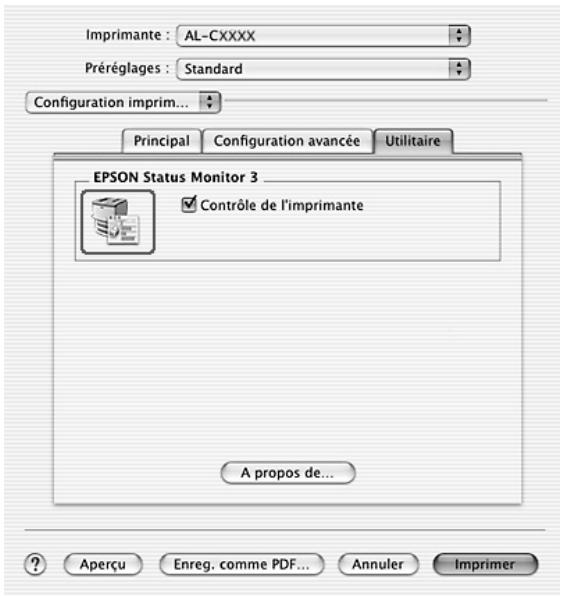 EPSON ACULASER C2600 - Cliquez sur l'icône de votre imprimante. - 1