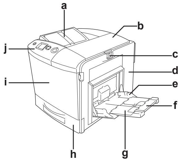EPSON ACULASER C2600 - Vue avant - 1