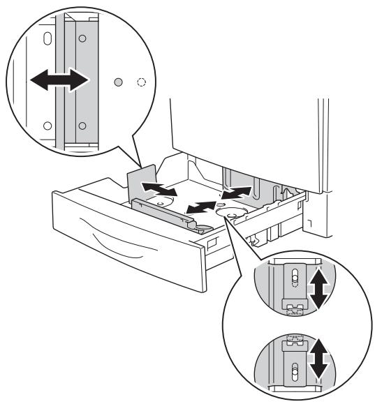 EPSON ACULASER C2600 - Modification du format du papier - 4