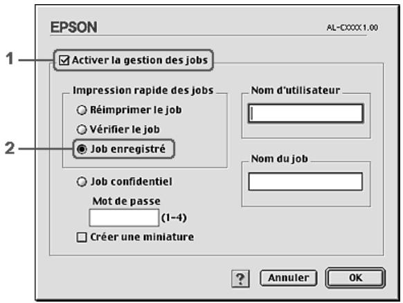EPSON ACULASER C2600 - Pour les utilisateurs de Mac OS 9 - 1