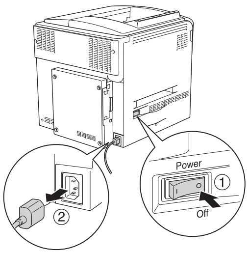 EPSON ACULASER C2600 - Avertissement : - 1