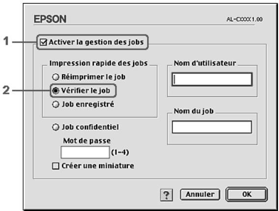 EPSON ACULASER C2600 - Pour les utilisateurs de Mac OS 9 - 1