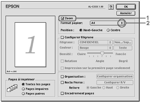 EPSON ACULASER C2600 - Remarque : - 1