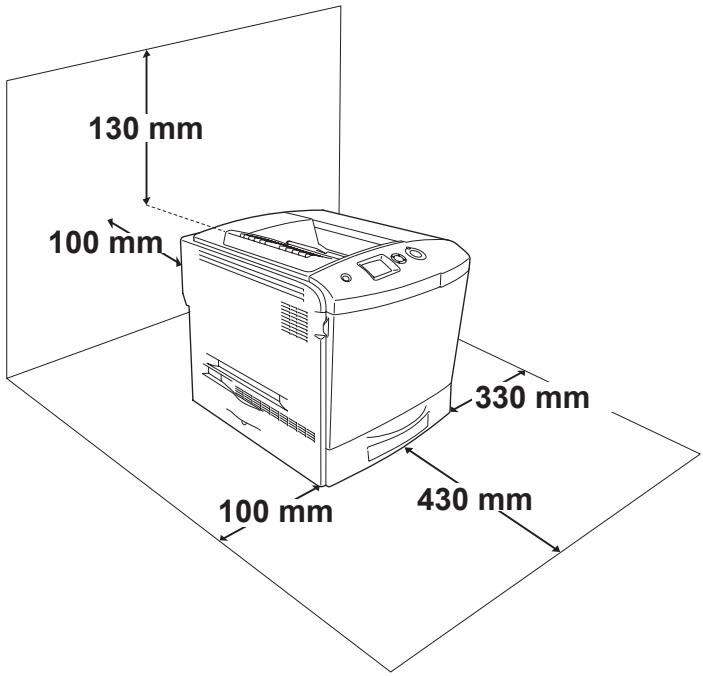 EPSON ACULASER C2600 - Choix de l'emplacement de l'imprimante - 1