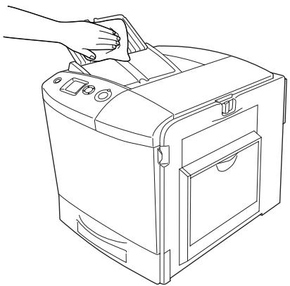 EPSON ACULASER C2600 - Nettoyage du bac de sortie - 2