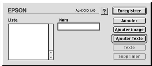 EPSON ACULASER C2600 - Création d'un filigrane - 2