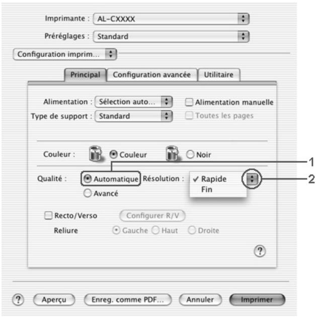 EPSON ACULASER C2600 - Pour les utilisateurs de Mac OS X - 1