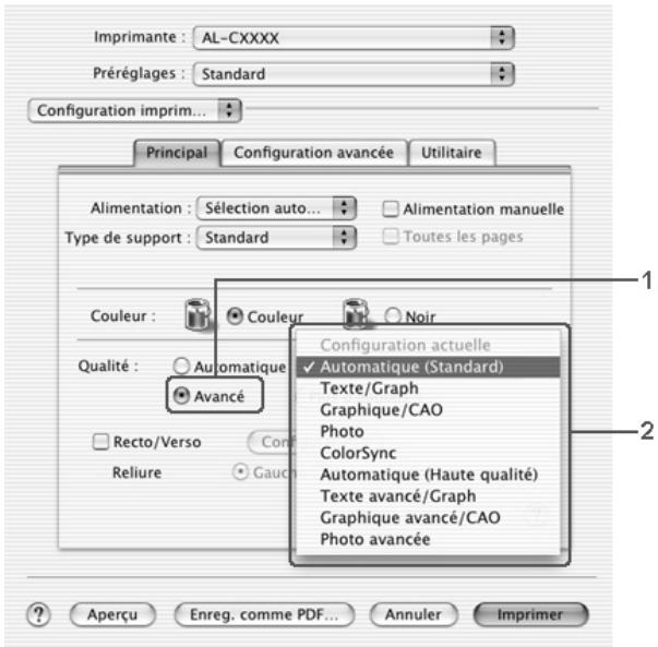 EPSON ACULASER C2600 - Pour les utilisateurs de Mac OS X - 1