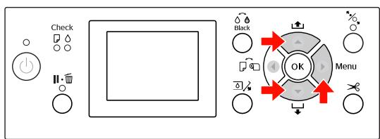 EPSON PRO 9908 - Nettoyage de la tête d'impression à partir du panneau de contrôle de l'imprimante - 4