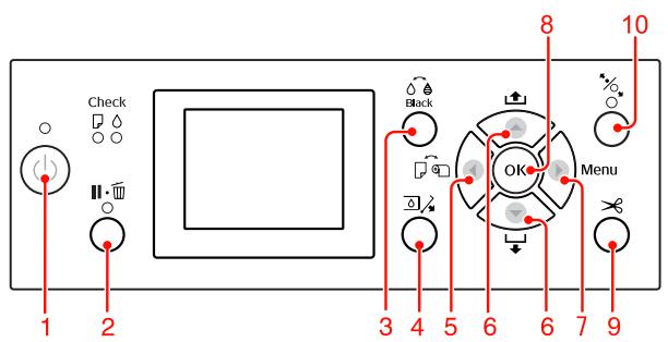 EPSON PRO 9908 - Touches - 1