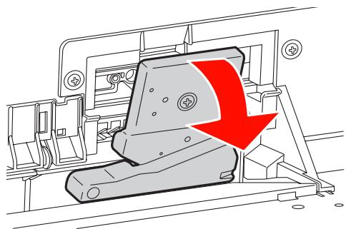 EPSON PRO 9908 - Retirez avec précaution l'ancien cutter de l'imprimante. - 1