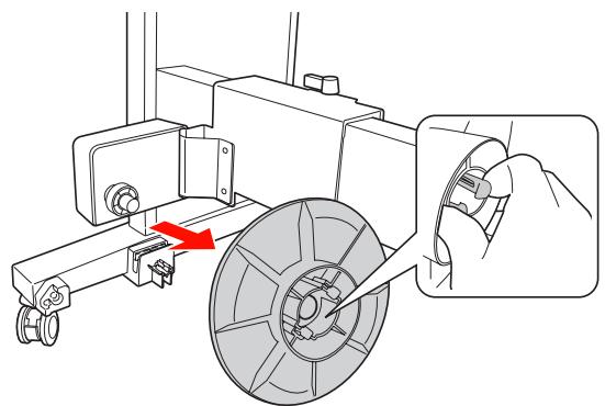 EPSON PRO 9908 - Retirez l'embout en pinçant le bouton. - 5