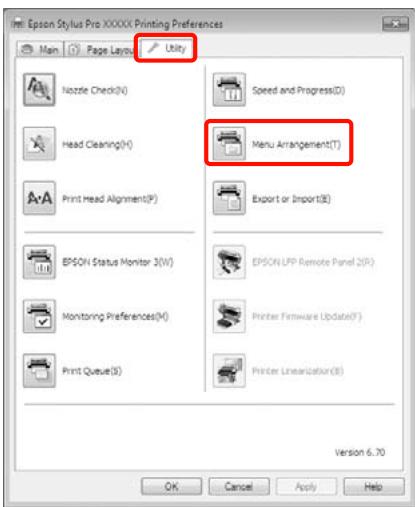 EPSON PRO 9908 - Réorganisation des éléments affichés - 1