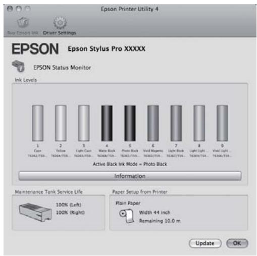 EPSON PRO 9908 - EPSON Status Monitor - 1