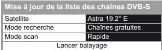 PANASONIC TX-L42DT50E - Mettre à jour les chaînes DVB automatiquement [actualiser liste chaînes] - 2