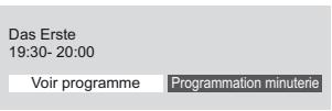 PANASONIC TX-L42DT50E - Sélectionnez [voir programme] (DVB) - 1