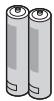 PANASONIC TX-L42DT50E - Piles pour la télécommande (2) - 1