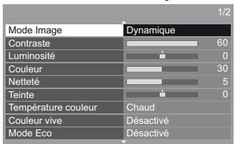 PANASONIC TX-L42DT50E - Sélectionnez l'option - 1