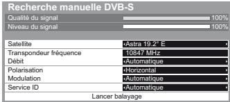 PANASONIC TX-L42DT50E - Régler le satellite - 1