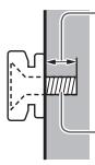 PANASONIC TX-L42DT50E - Applique de suspension au mur - 1