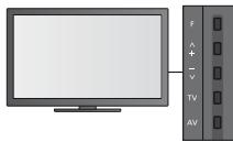 PANASONIC TX-L42DT50E - Installation auto à l'aide des boutons du téléviseur - 2