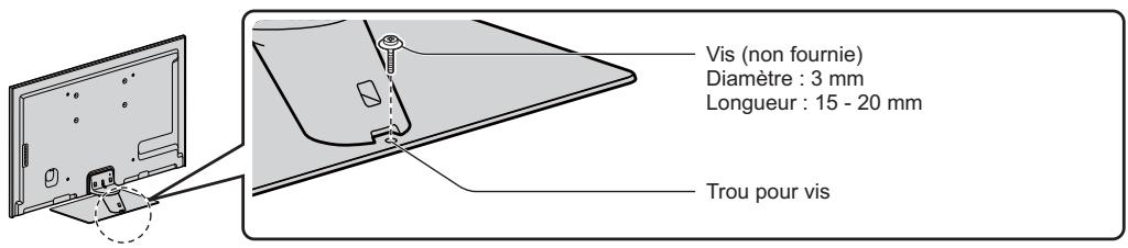 PANASONIC TX-L42DT50E - Empêcher vote téléviseur de tomber (TX-L42DT50E, TX-L47DT50E) - 1