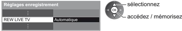 PANASONIC TX-L42DT50E - Enregistrement constant [REW LIVE TV] - 1
