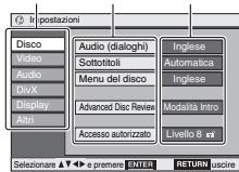 PANASONIC DVD-LS84 - Modifica delle impostazioni dellettore - 3