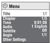 PANASONIC DVD-LS84 - Using On-Screen Menus - 1
